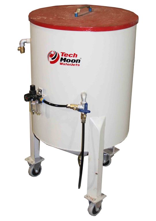 TechMoon WaterJet Abrasive Hopper Specs